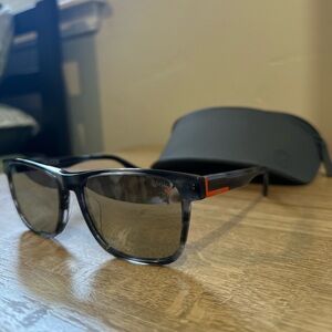 BMW Black and Orange Sunglasses